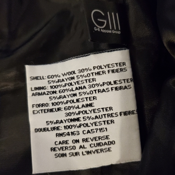 Double Breasted Jacket 60% Wool - Picture 6 of 6